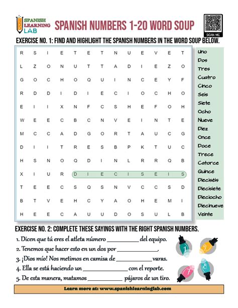 Writing and Saying Spanish Numbers ov.